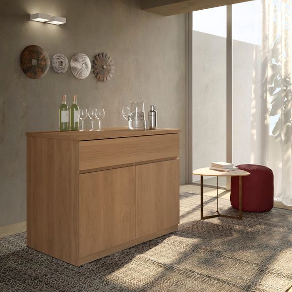 Îlot central cuisine 115cm Lanza