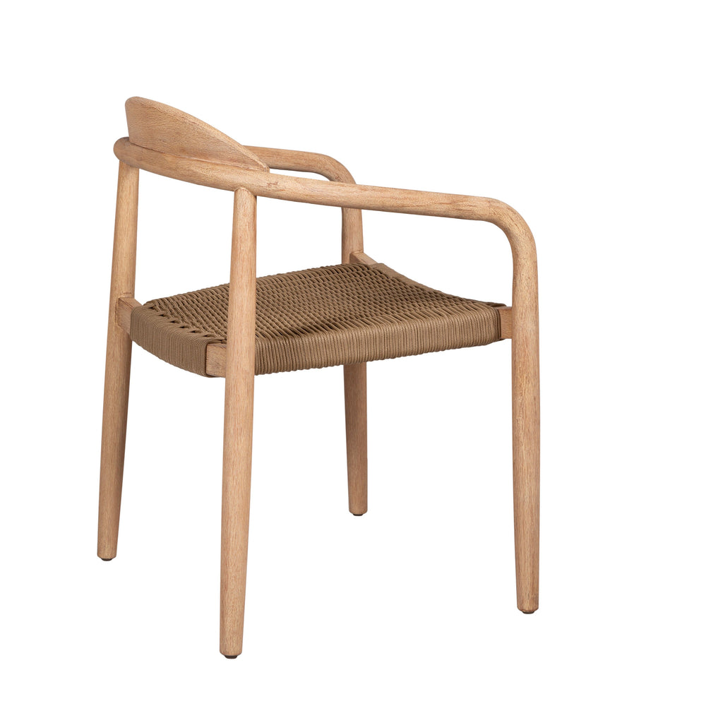 Chaise repas Eucalyptus et corde sable ANAM