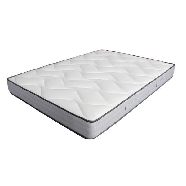 Matelas mémoire de forme haute résilience 140 x 190 cm Nash
