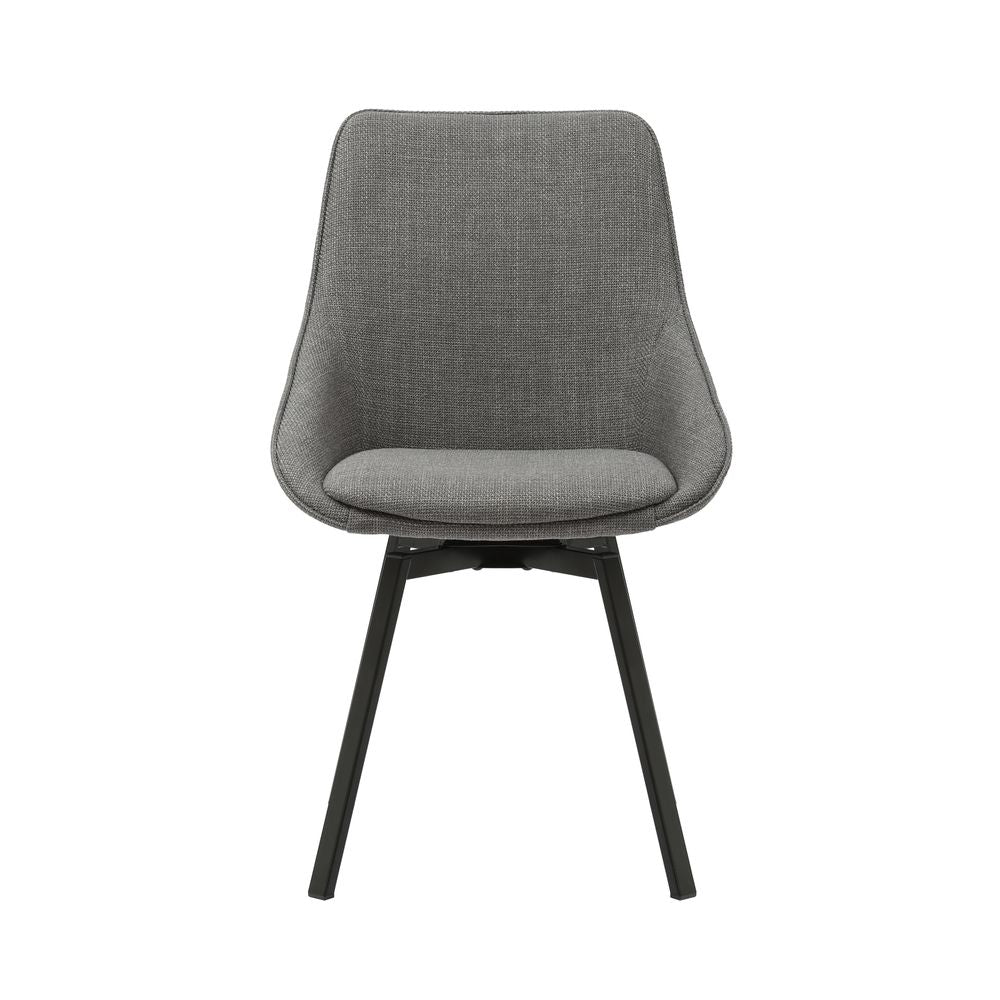 Chaise repas pivotante gris