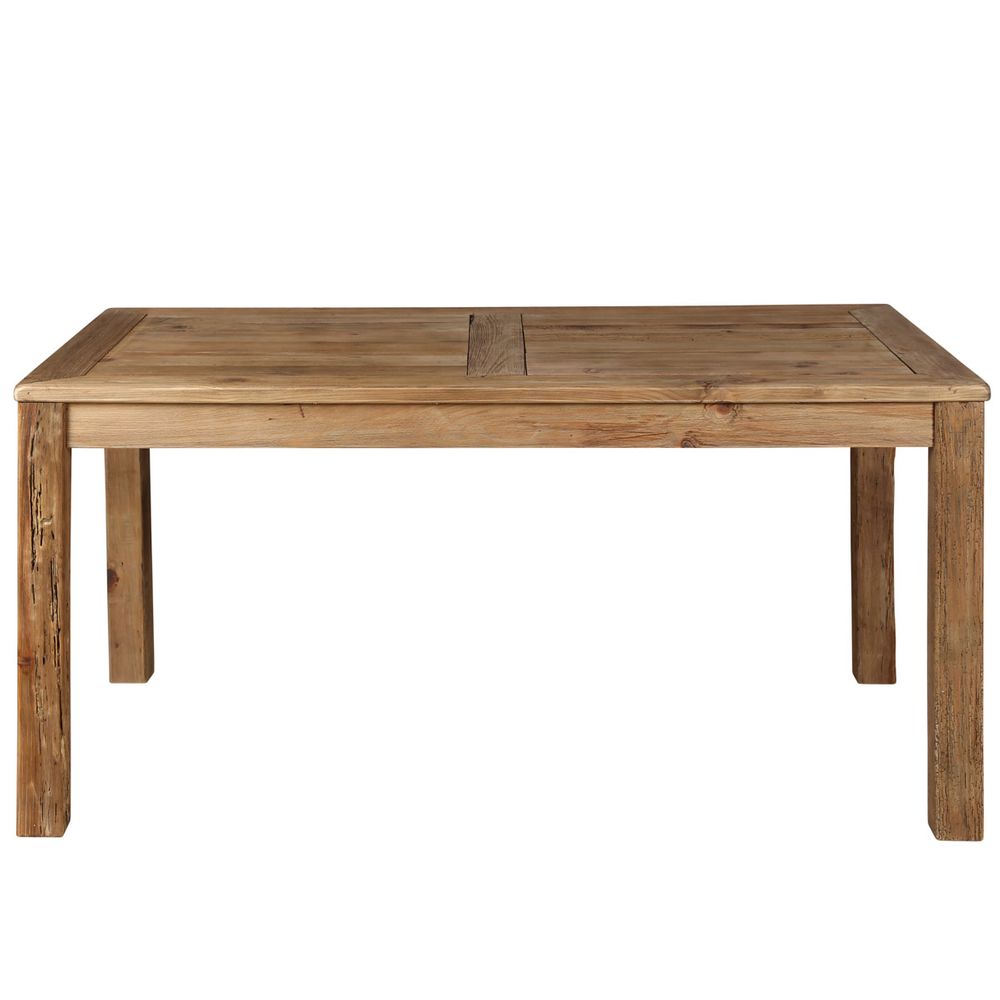 Table repas en pin recyclé 180 cm Nebraska