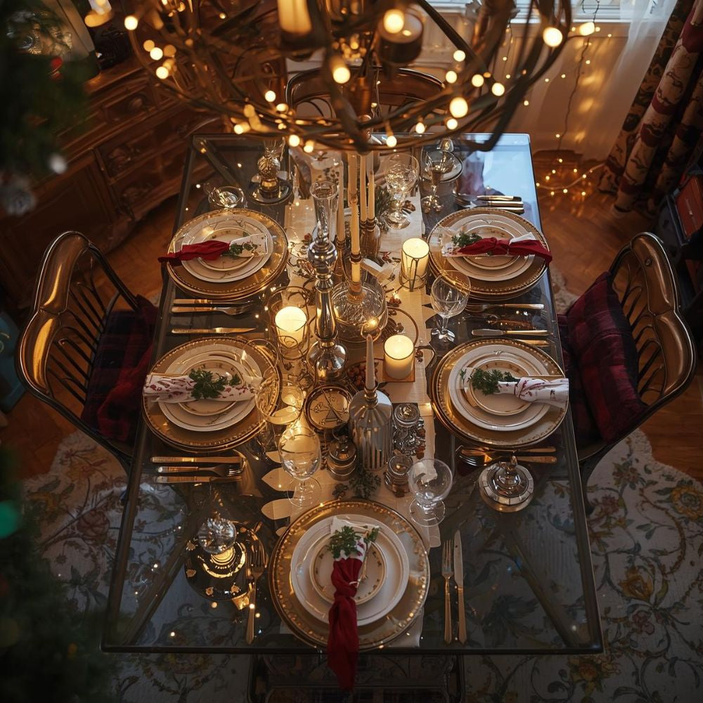 Table de réveillon : 10 idées pour une décoration élégante et festive
