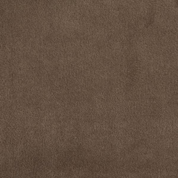 Canapé d'angle velours taupe - Angle gauche Figari