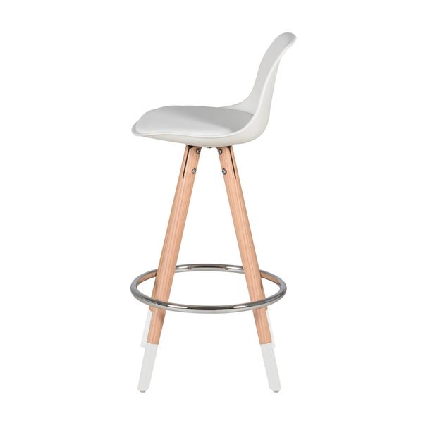 Chaise snack blanche h 65cm Izzy