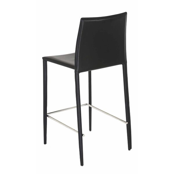 Chaise plan de travail noire Boréale