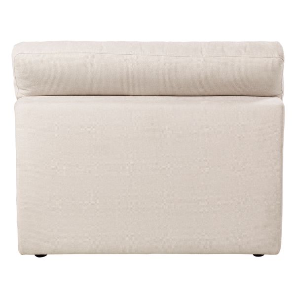 Module canapé 98cm sans accoudoir sable  Wayne
