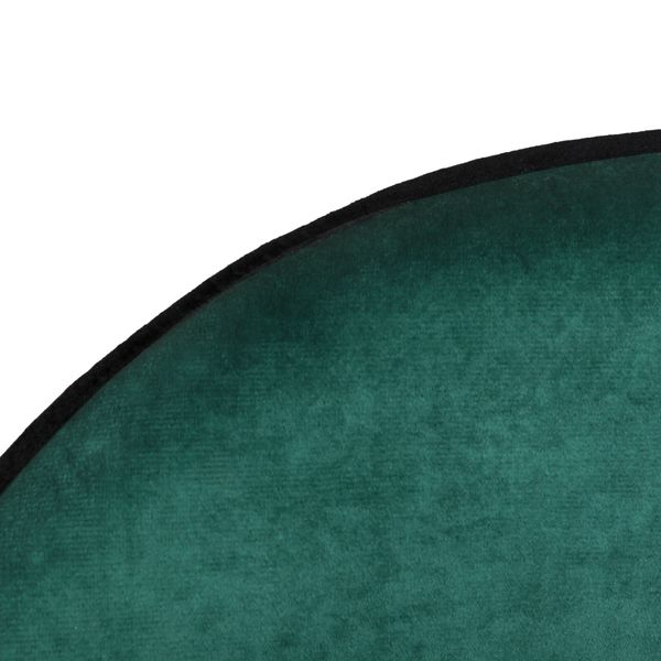 Chaise design velours vert canard Maya
