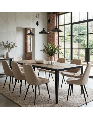 Table repas rectangulaire