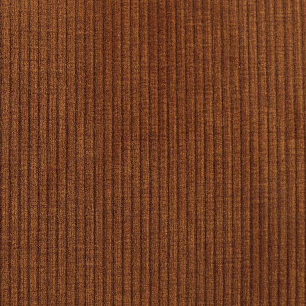 Chaise snack velours côtelé cognac h 65cm ADA