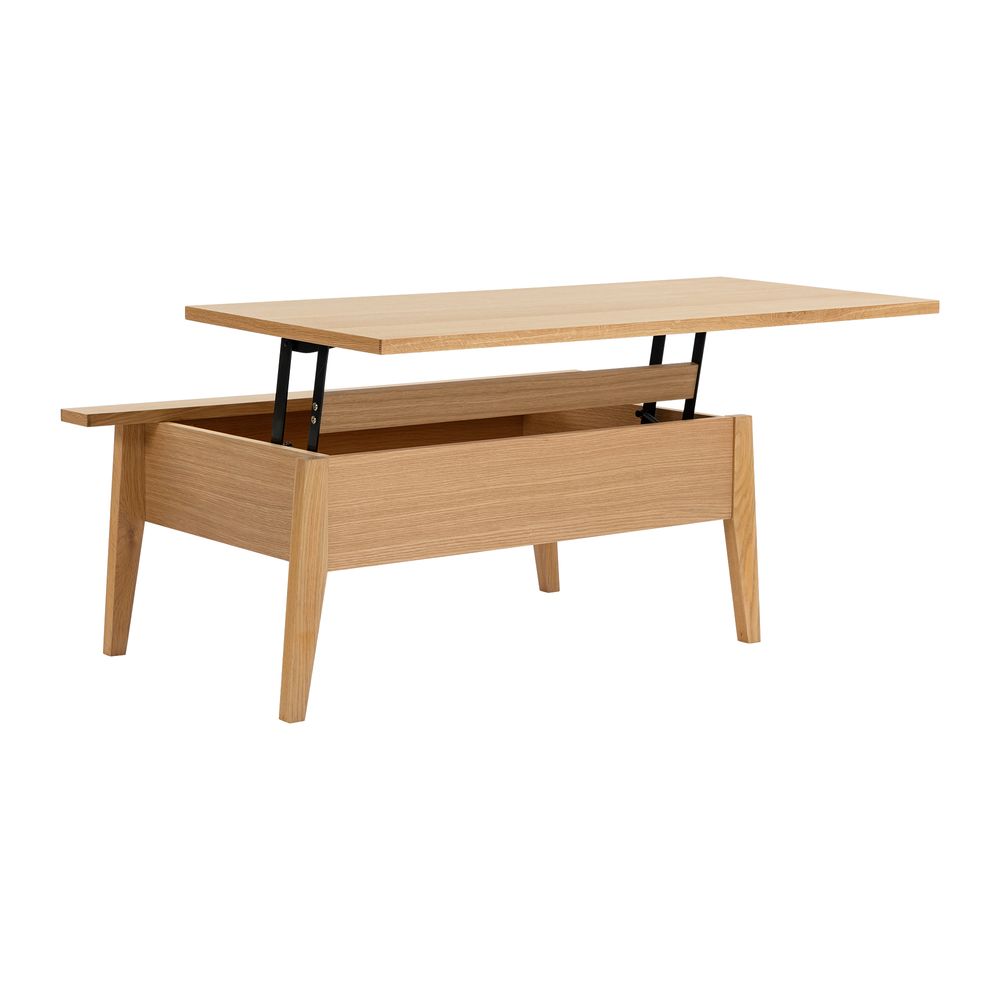 Table basse relevable 110 cm