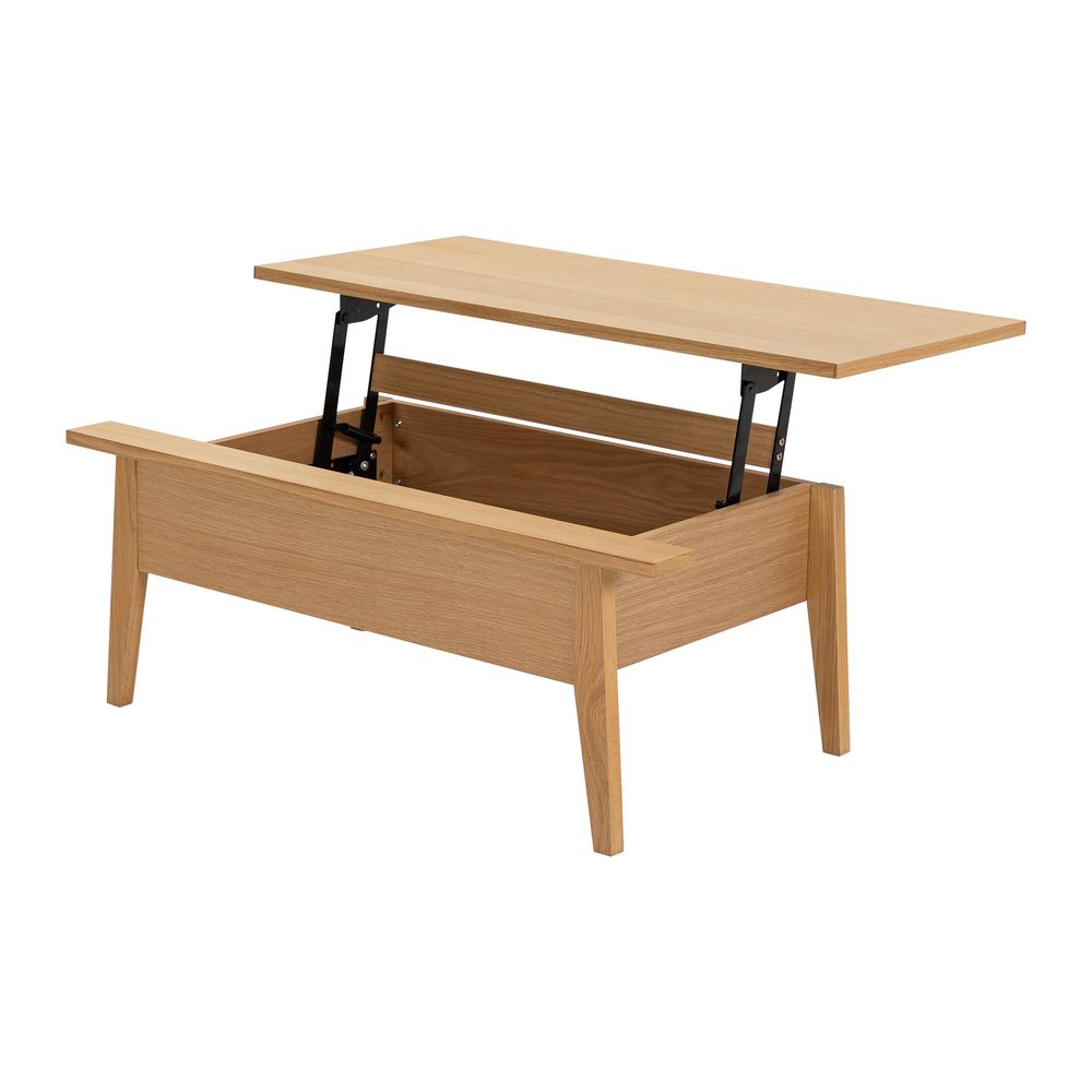 Table basse relevable 110 cm