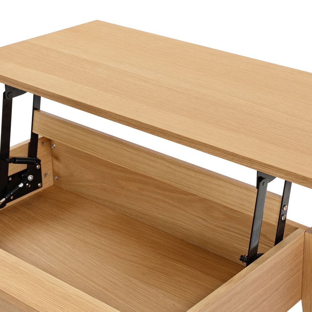 Table basse relevable 110 cm