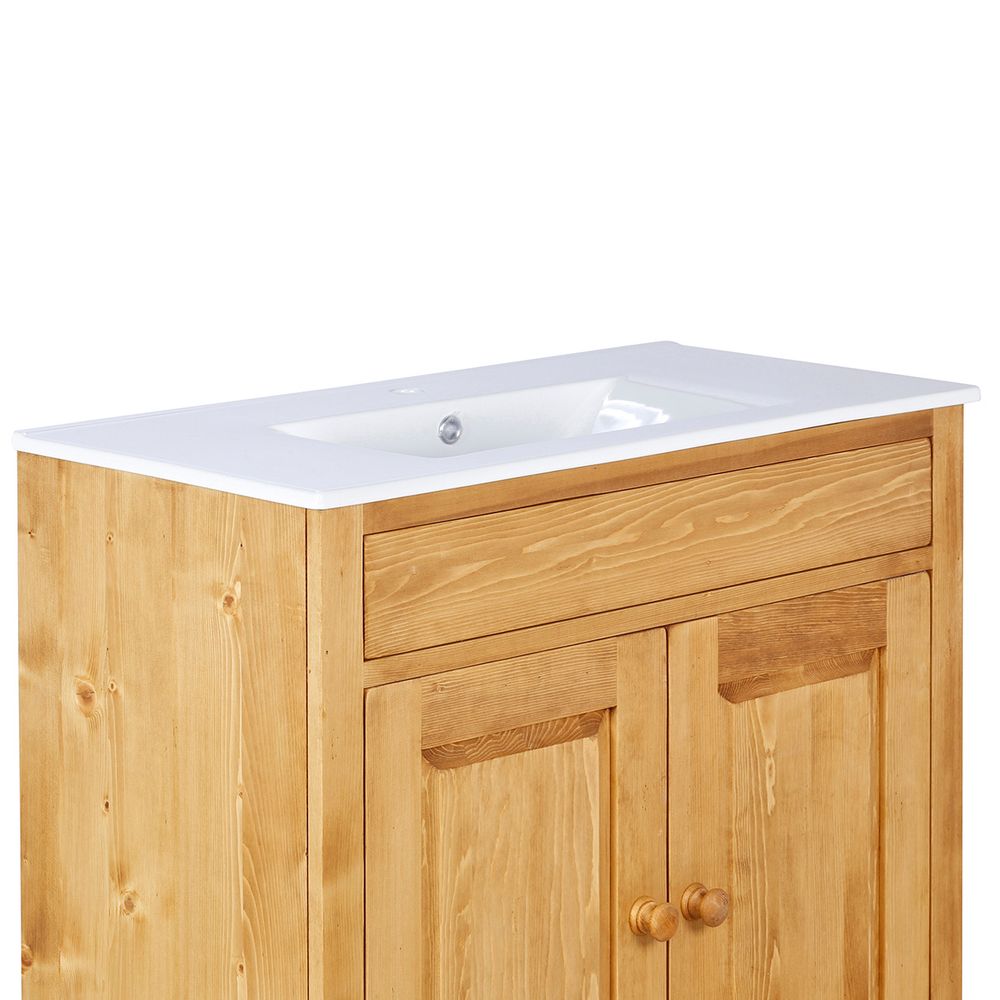 Ensemble meuble sous vasque 90 cm, plan vasque ARAVIS
