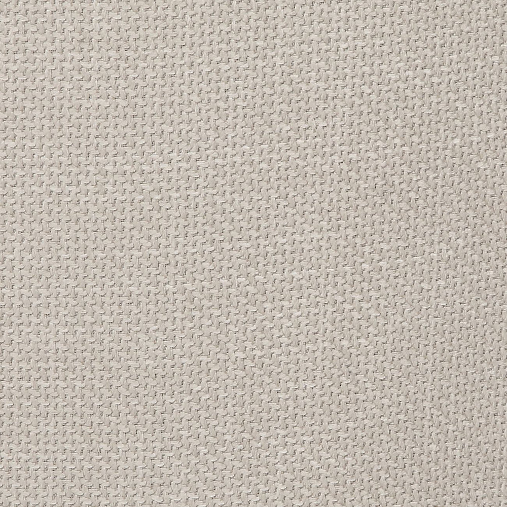 Chaise repas tissu crème pieds chêne foncé BARI