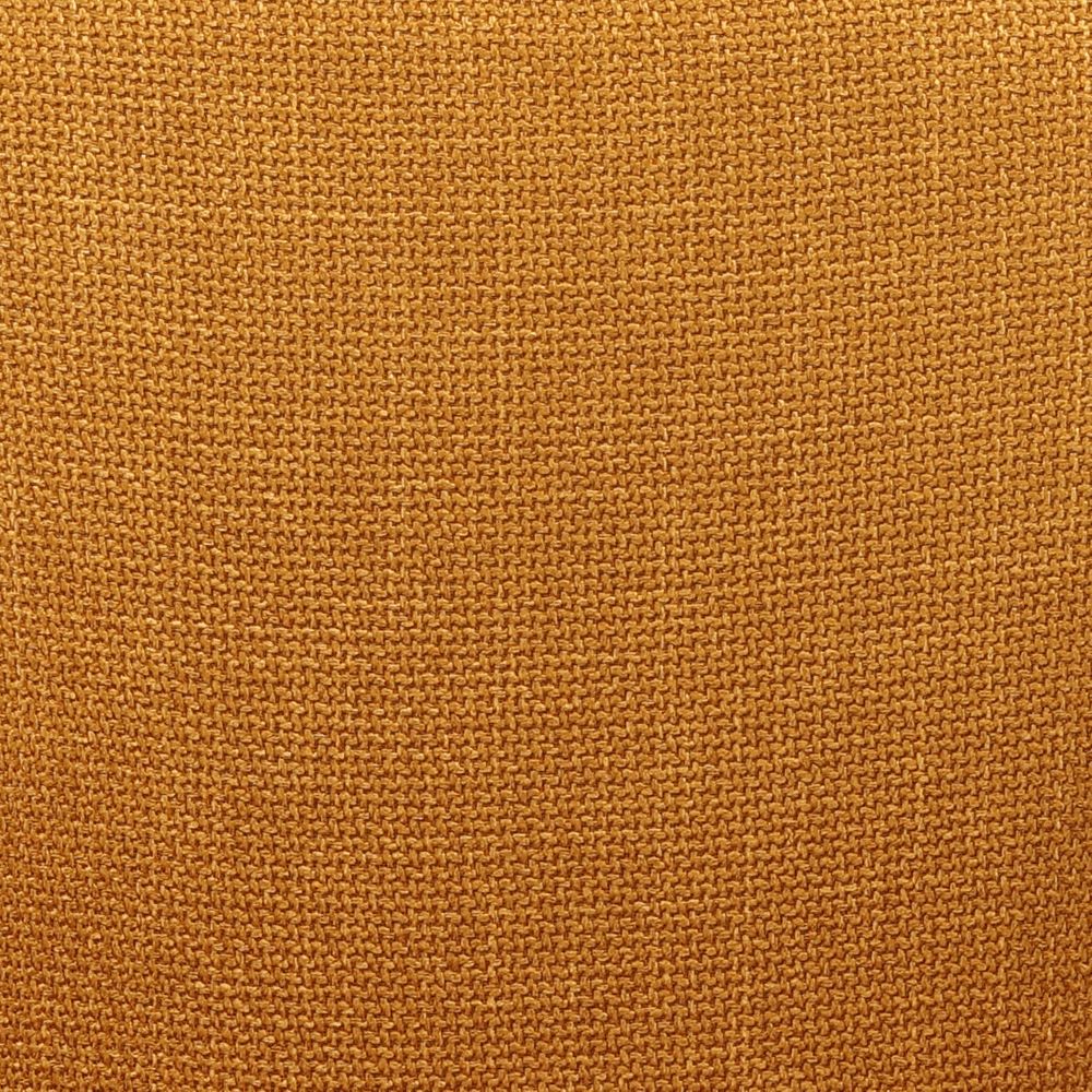Chaise snack en tissu ocre pied chêne