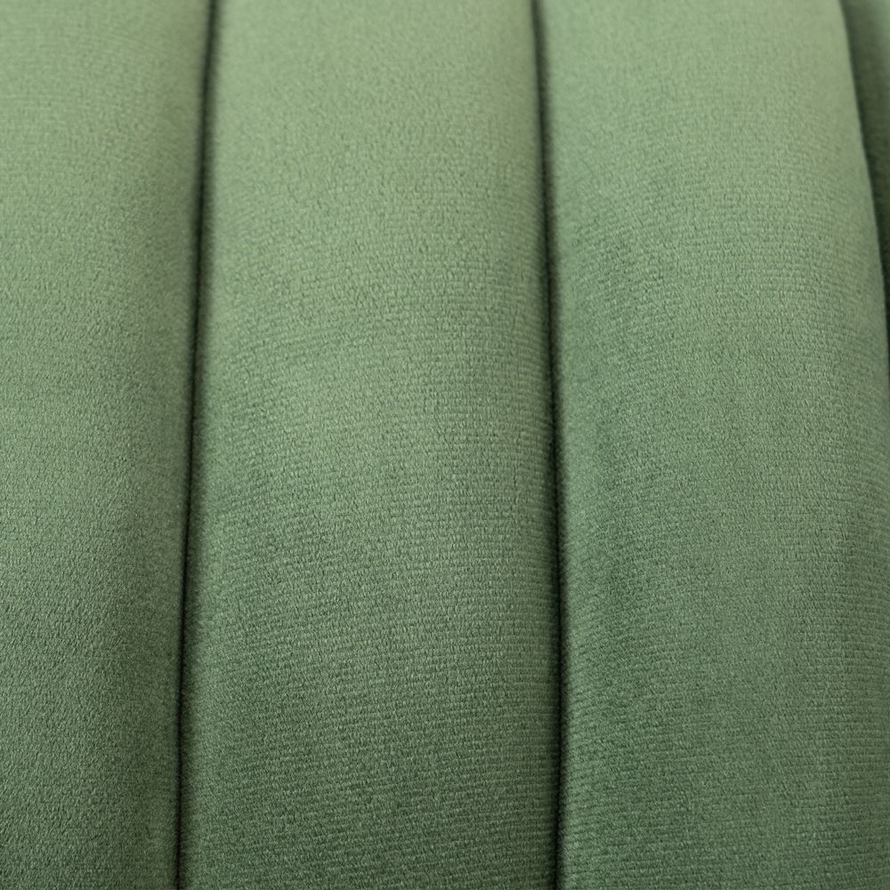 Pouf noeud velours vert clair