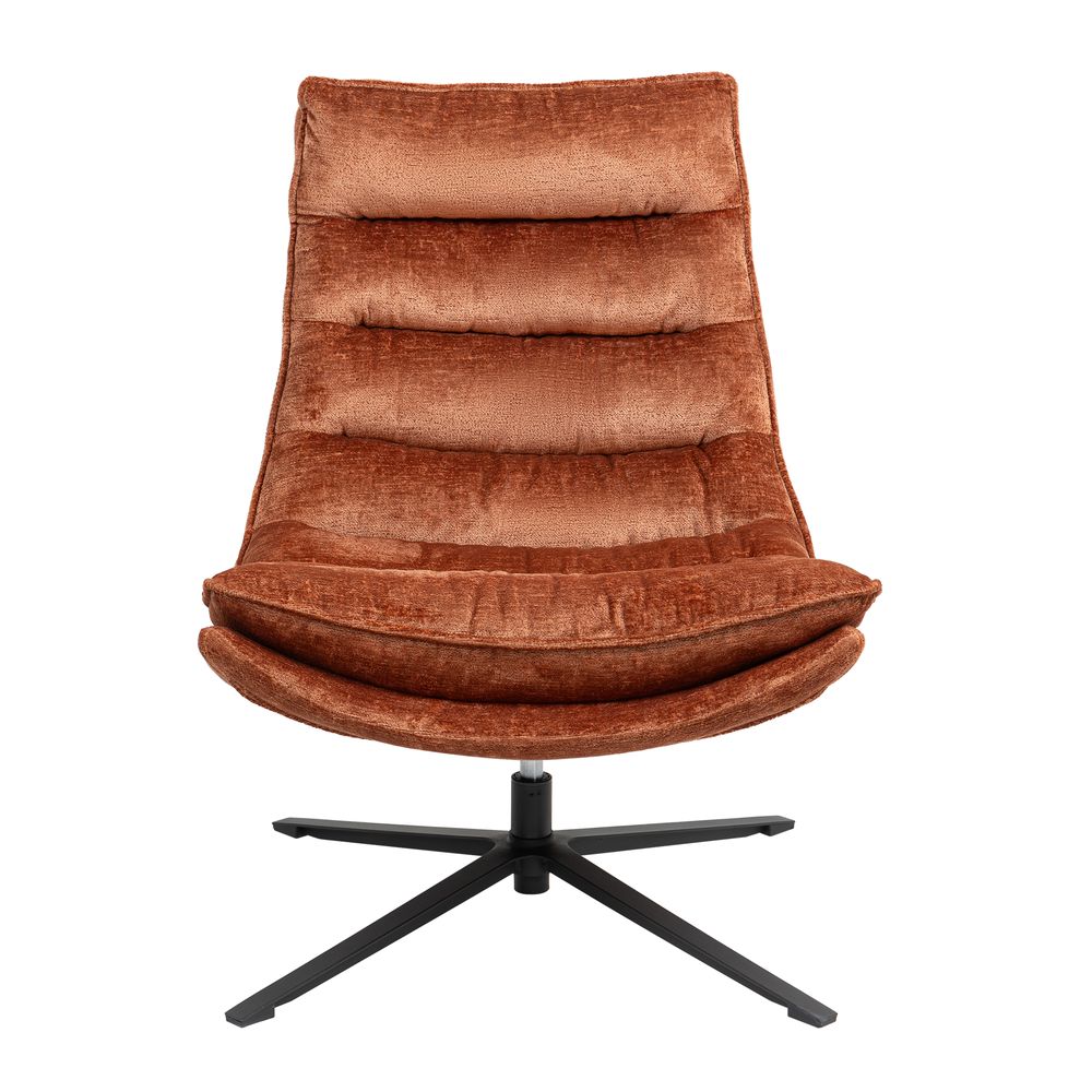 Fauteuil pivotant cuivre