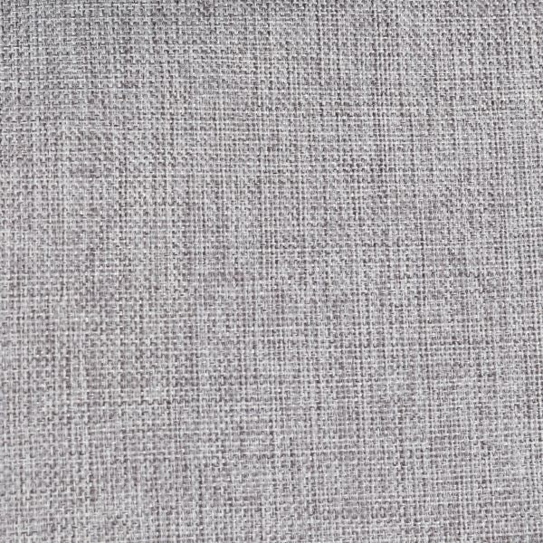 Chaise plan de travail  bandeau tissu gris et pieds chêne Hana
