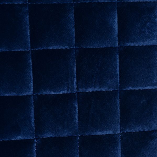 Chaise velours bleu foncé piétement frêne Paris