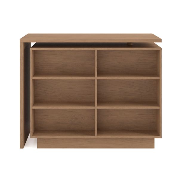 Îlot central cuisine 125cm plateau pivotant Luma