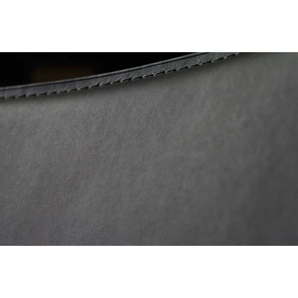 Chaise plan de travail noire Boréale