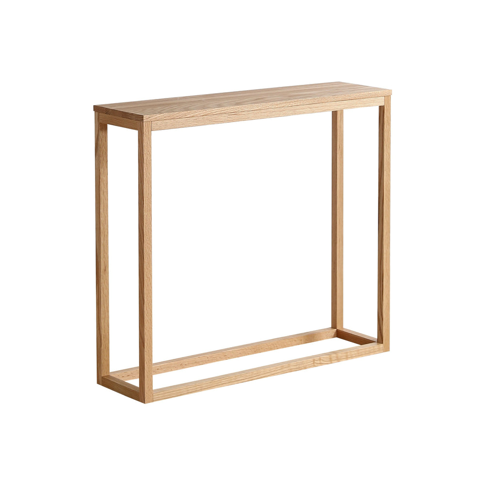 Console 90 cm en chêne