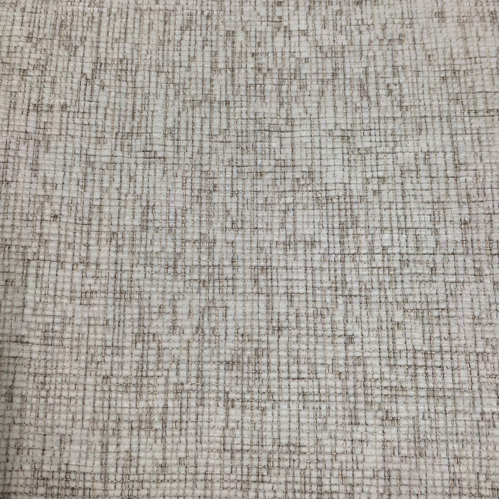 Chaise repas en tissu écru