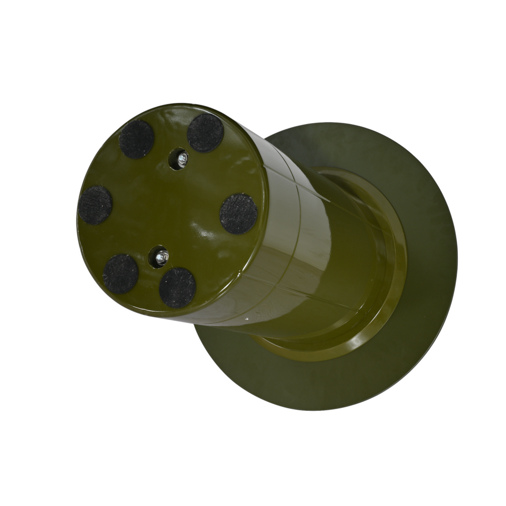 Table basse 50 cm en verre vert