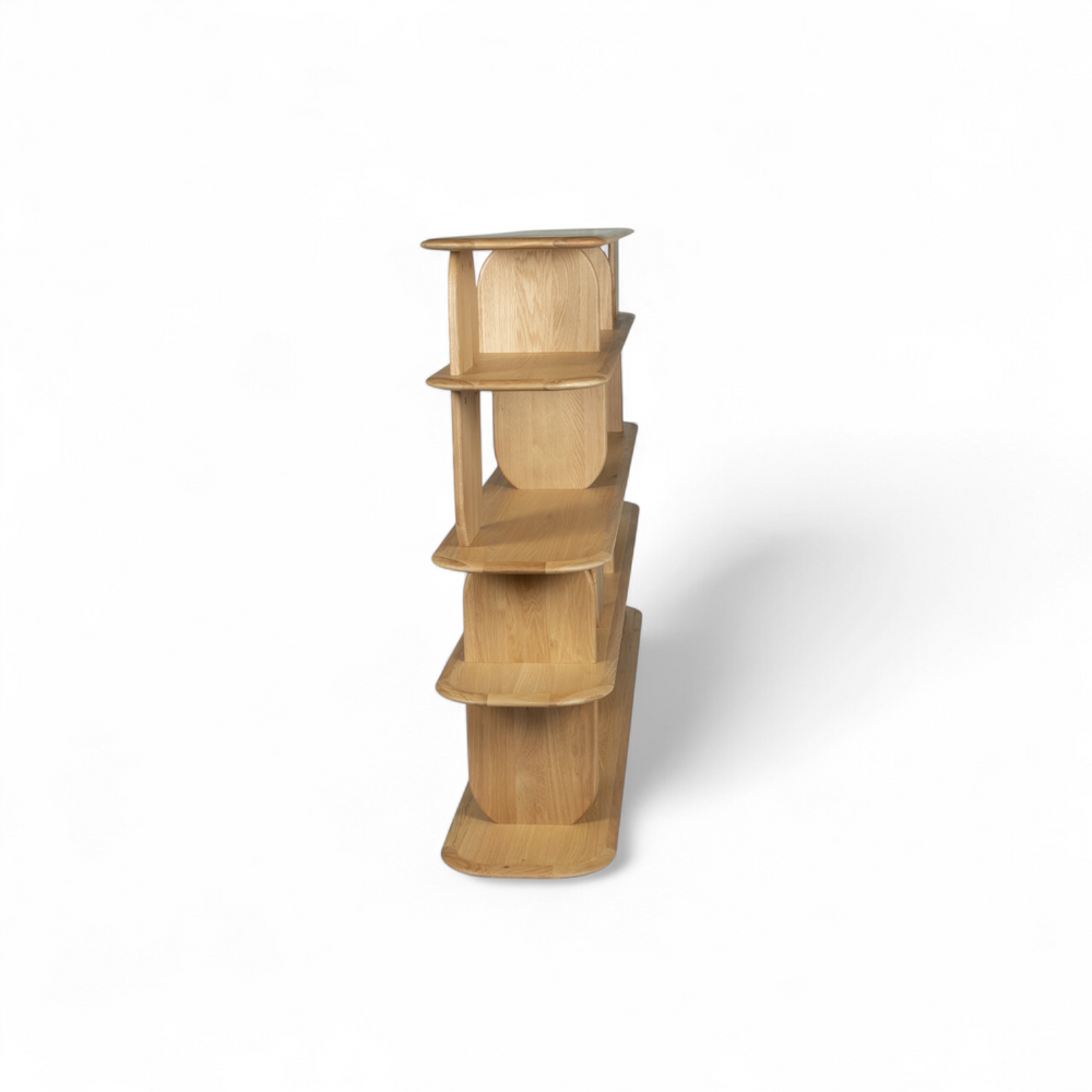 Bibliothèque 130 cm - 5 étagères