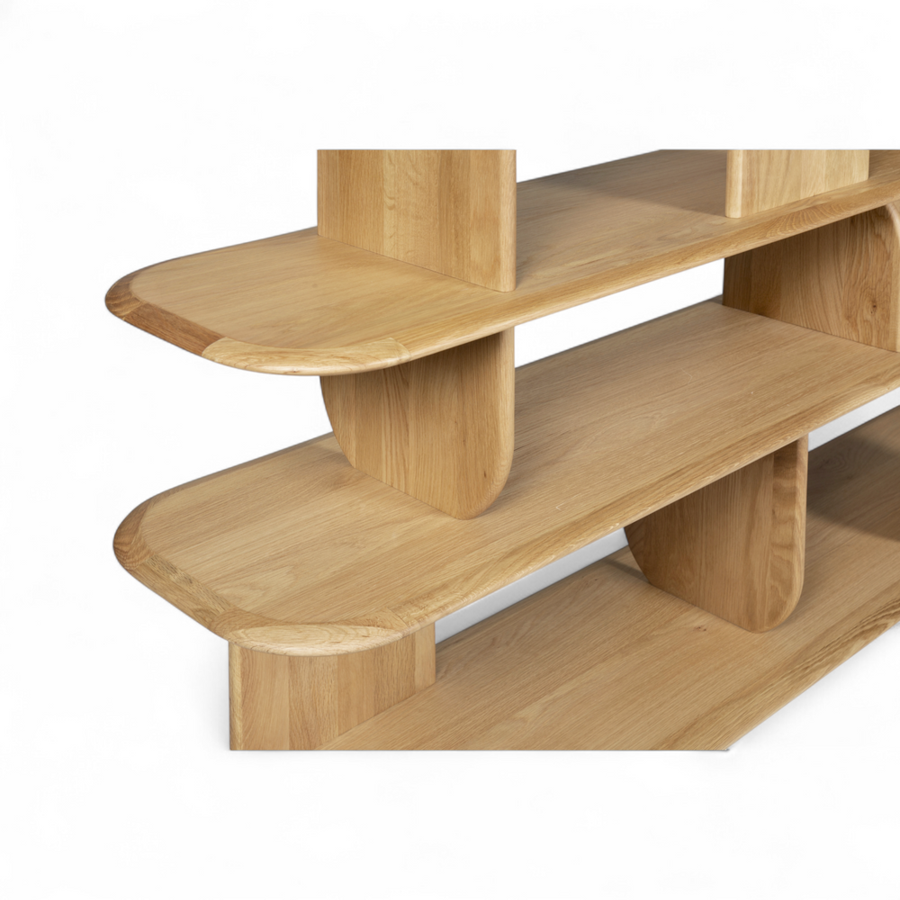 Bibliothèque 130 cm - 5 étagères