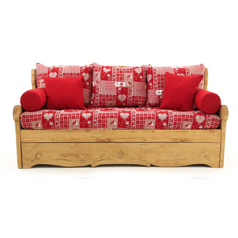 Coussins cervino rouge