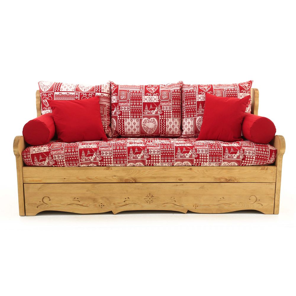 Coussins trentino rouge