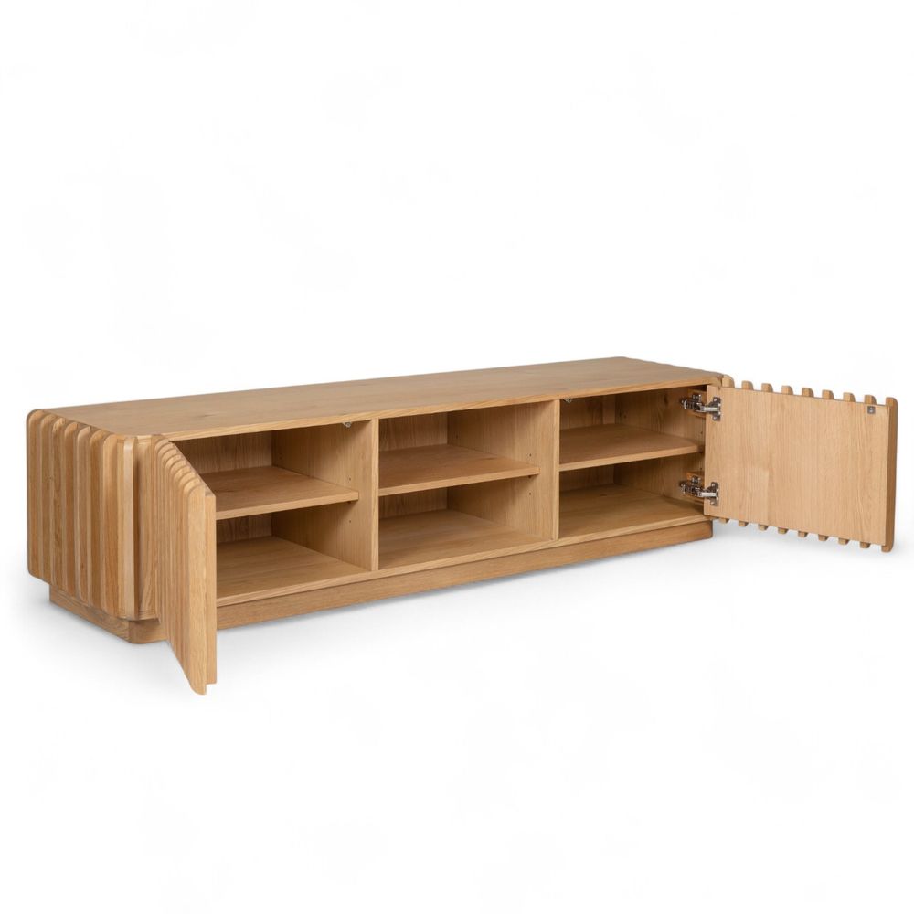 Meuble télé 2 niches et 2 portes