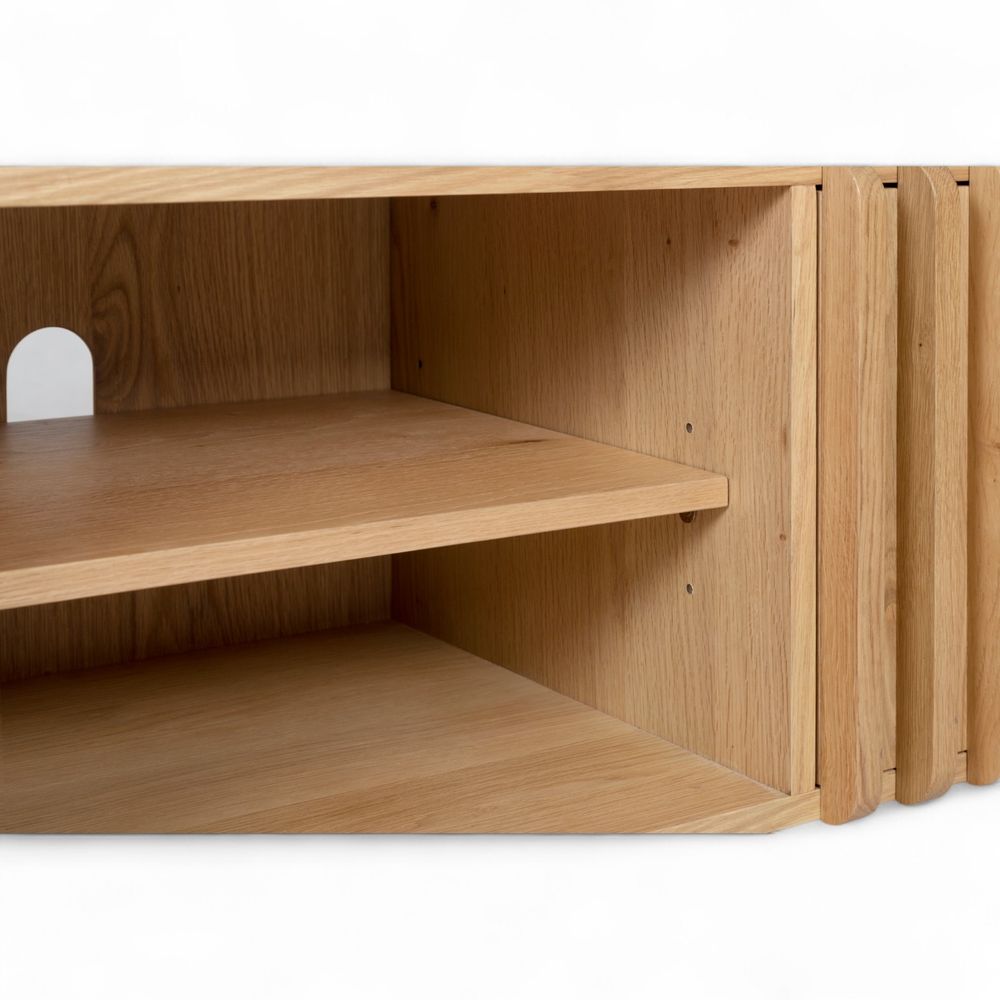 Meuble télé 2 niches et 2 portes