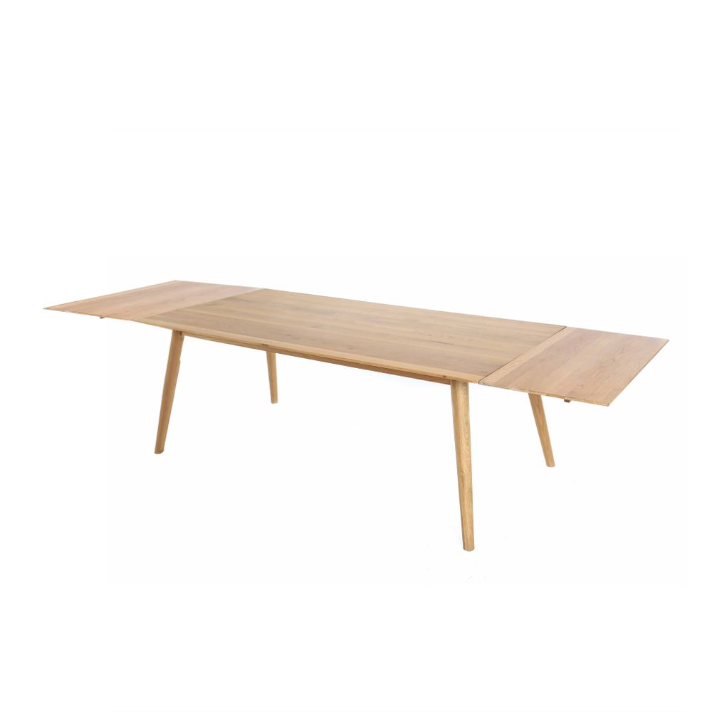 Table repas avec 2 allonges