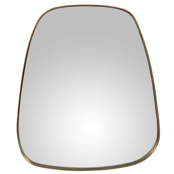Miroir métal laitoné 75 cm MARLA