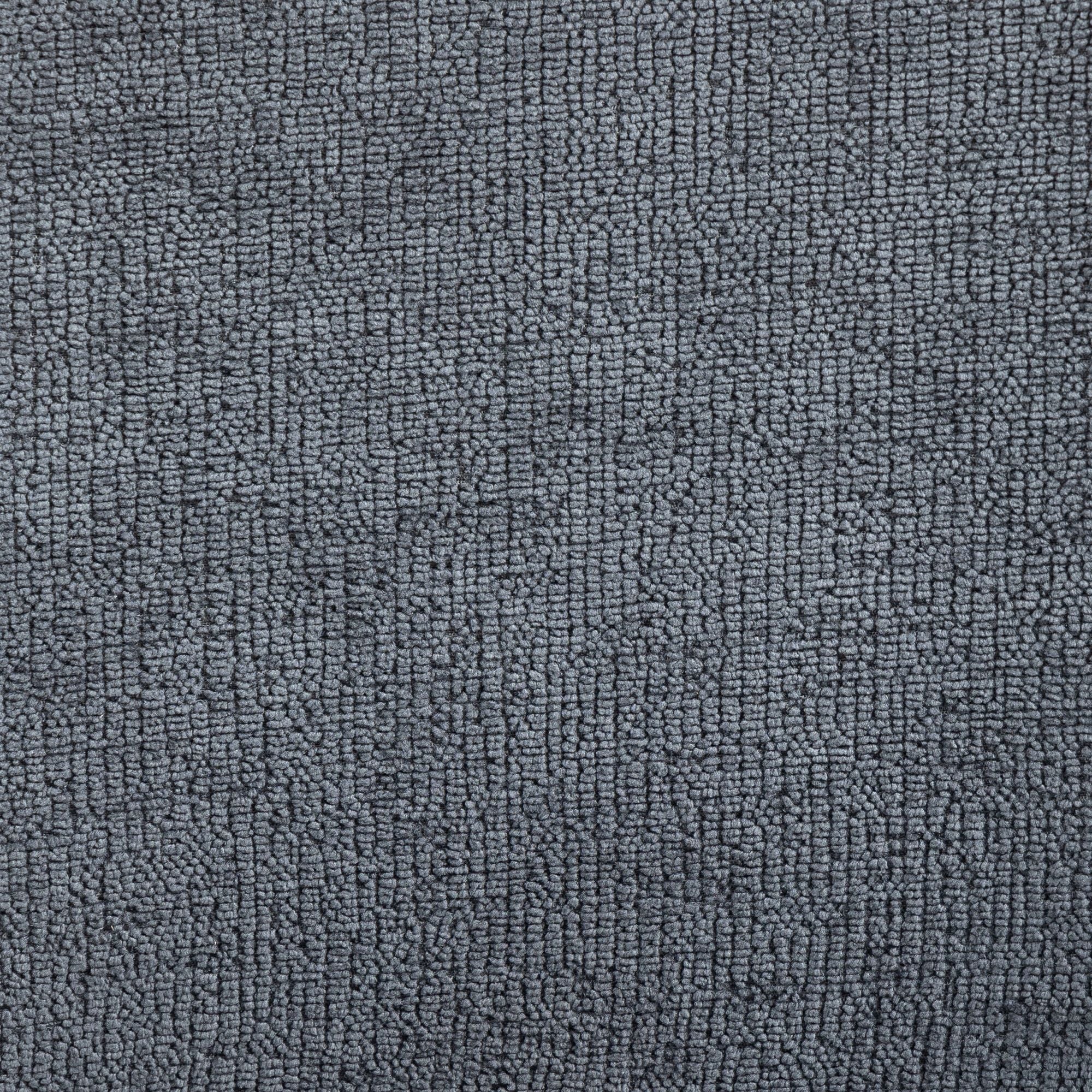 Chaise repas accoudoirs tissu chenille gris pied métal HIBIS