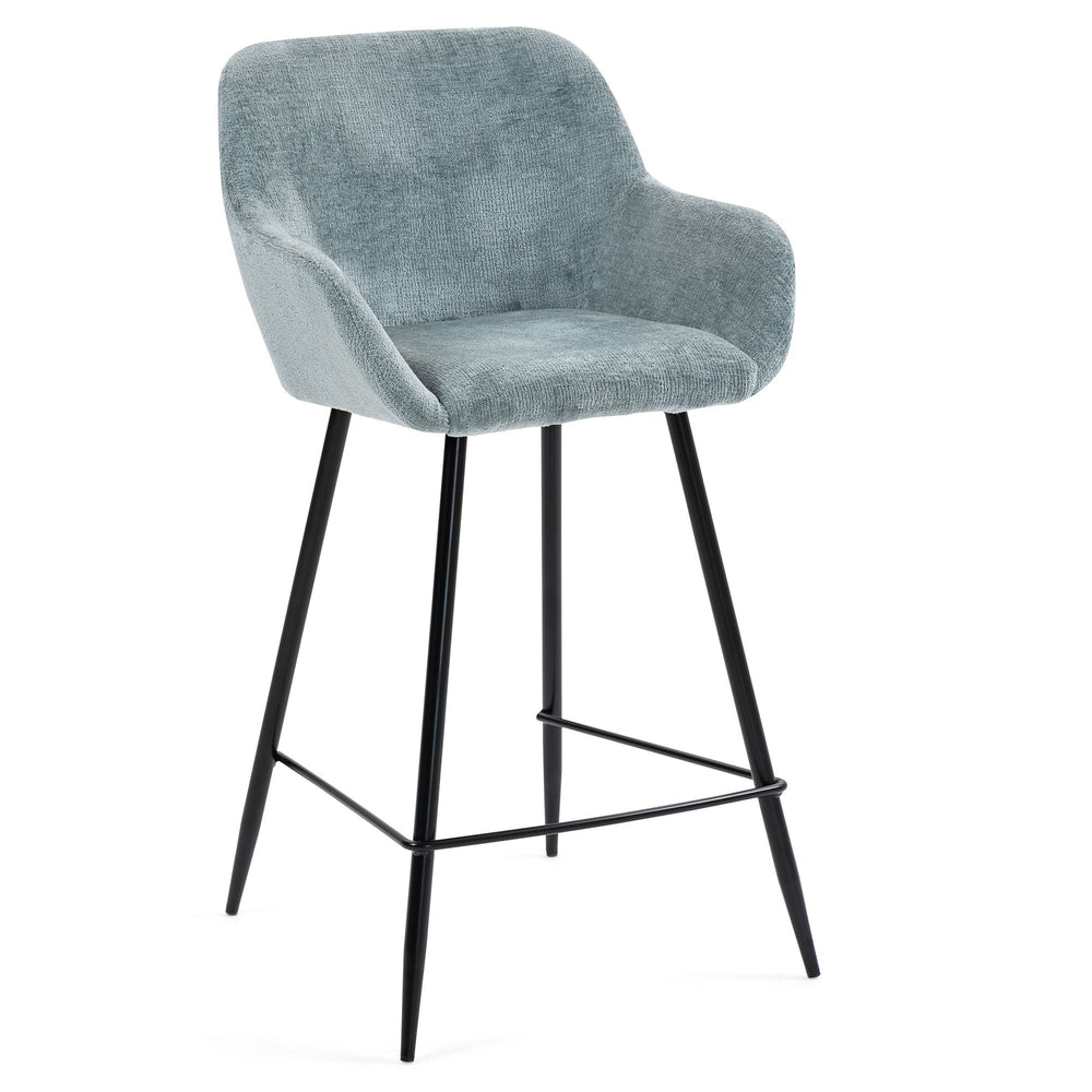 Chaise snack tissu chenille céladon HIBIS