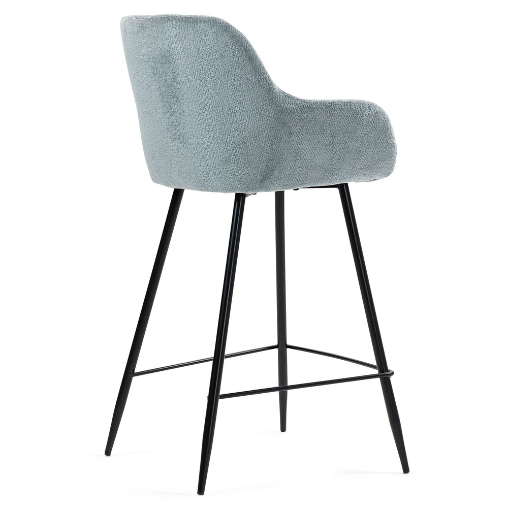 Chaise snack tissu chenille céladon HIBIS