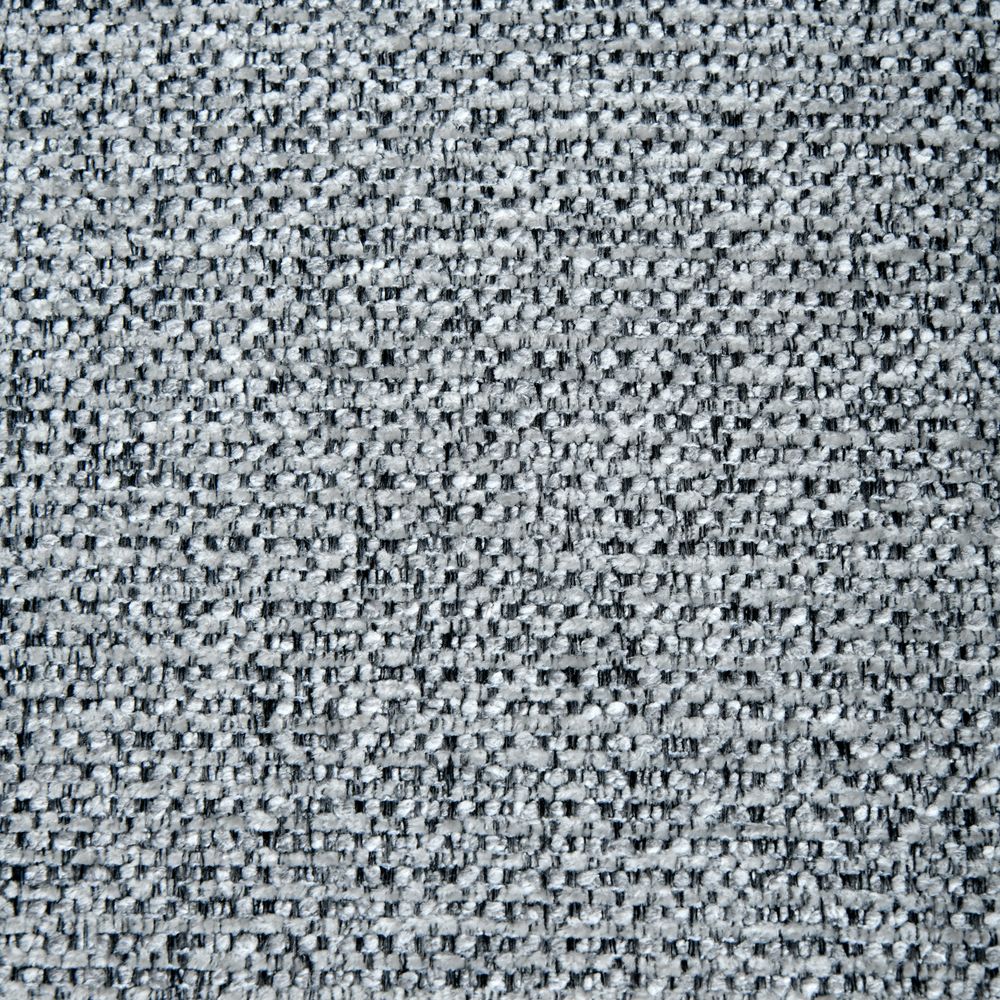 Chaise repas empilable tissu chenillé gris