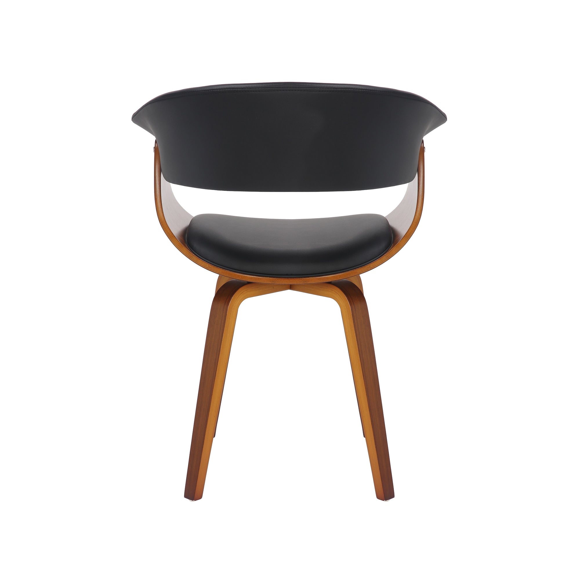 Fauteuil noir en PU