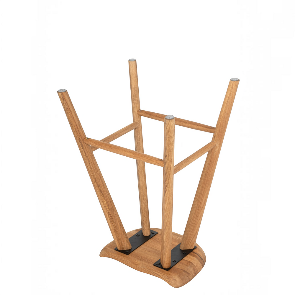 Tabouret haut 66 cm chêne clair