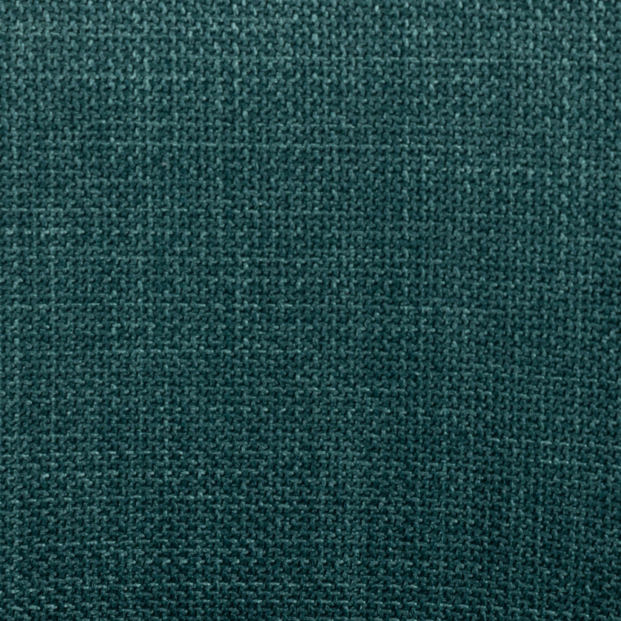 Chaise repas accoudoirs tissu vert emeraude pied chêne foncé MALVA