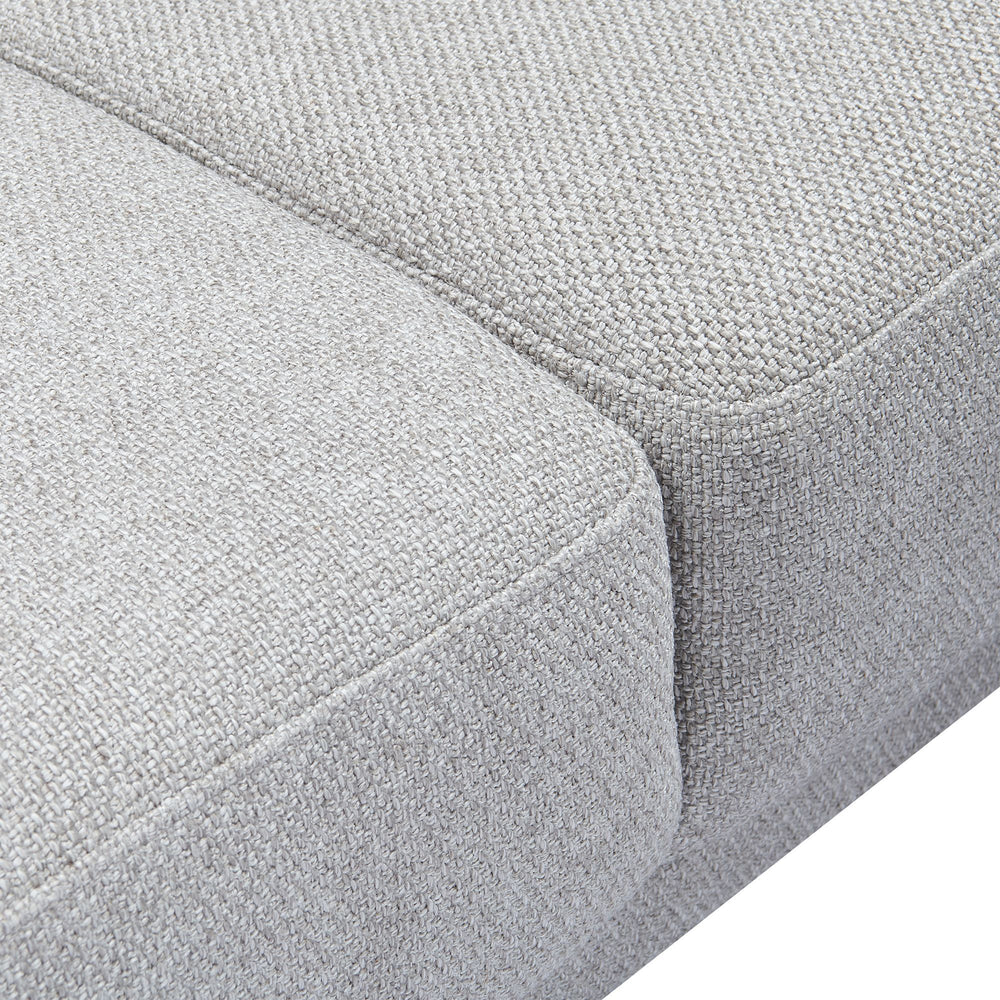 Canapé 3 places tissu gris MARLO