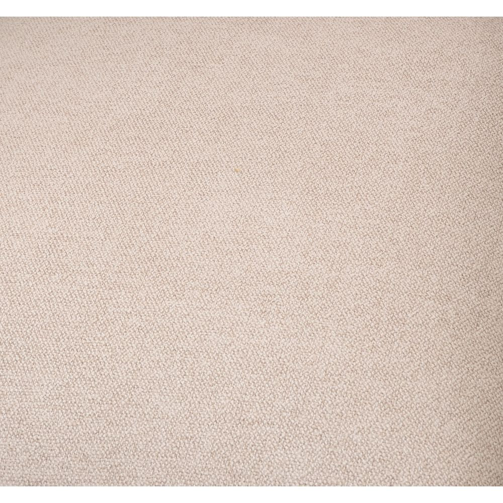 Fauteuil en tissu sable