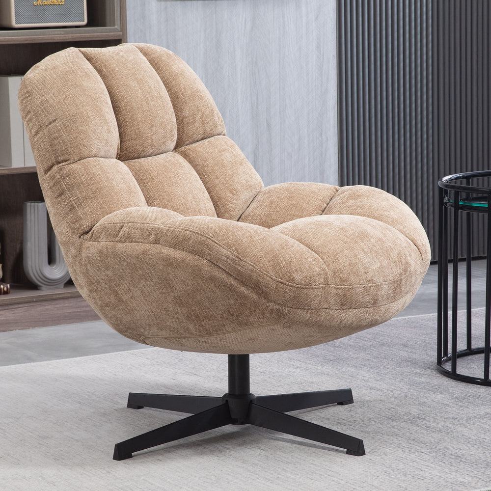 Fauteuil pivotant sable MOLTO