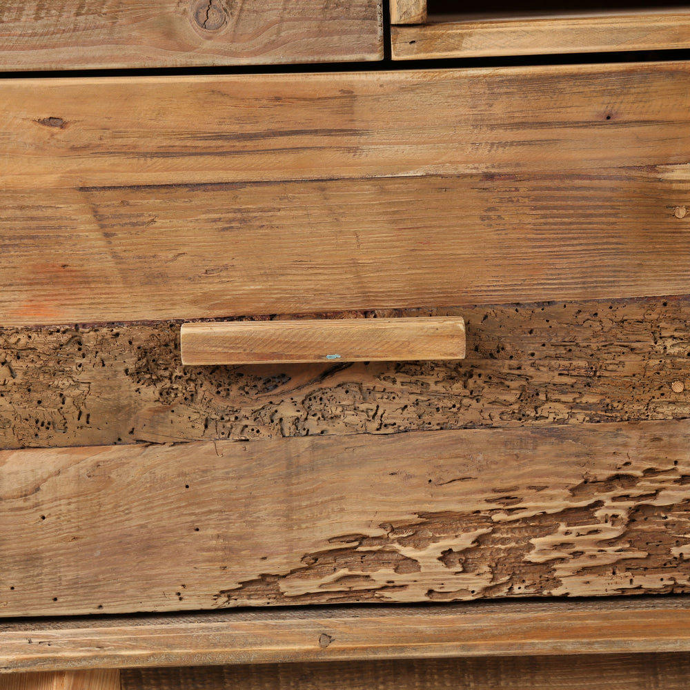 Meuble TV en bois pin recyclé - Nebraska