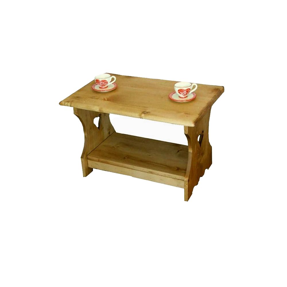 Table basse 70 cm avec coeur