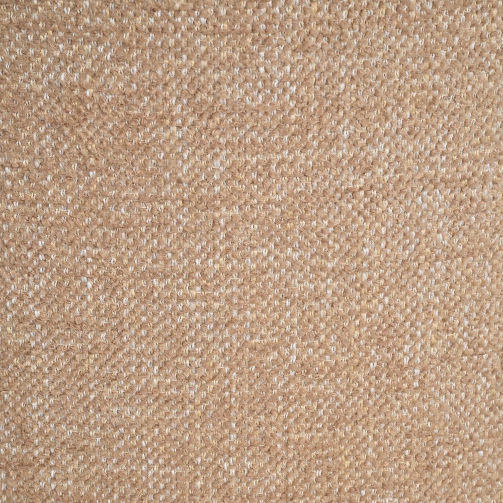 Chaise repas accoudoir tissu camel