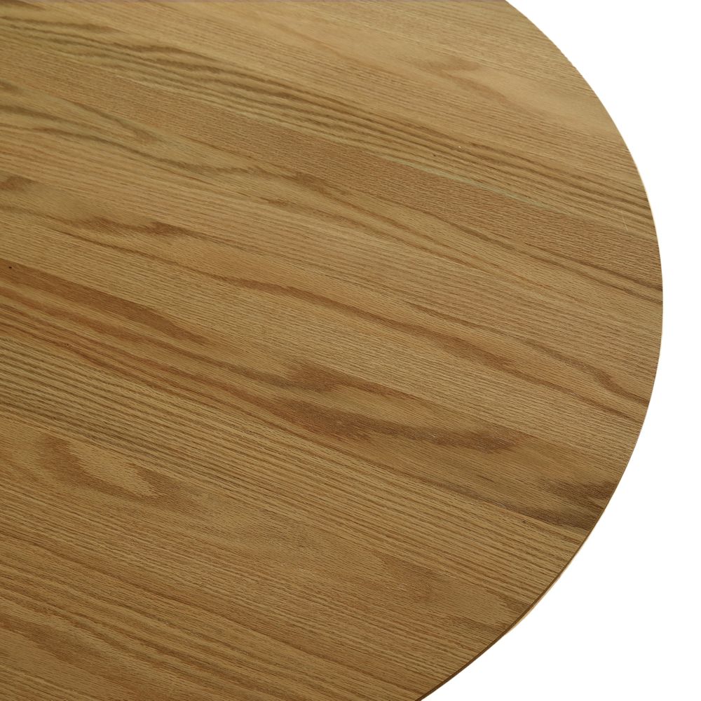 Table repas D120 cm placage chêne